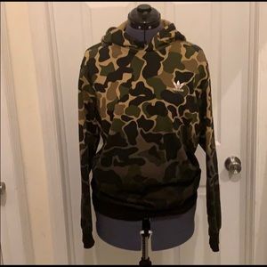 Adidas camo sweater